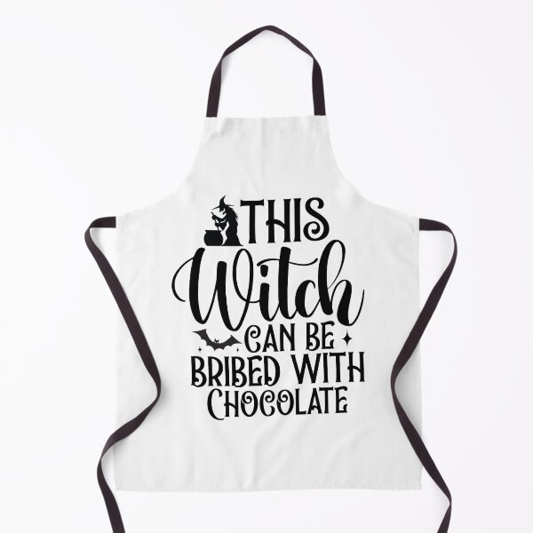 Item preview, Bribed With Chocolate Witch - Funny Spooky Festive Halloween Gift designed and sold by FuzionRaptor.