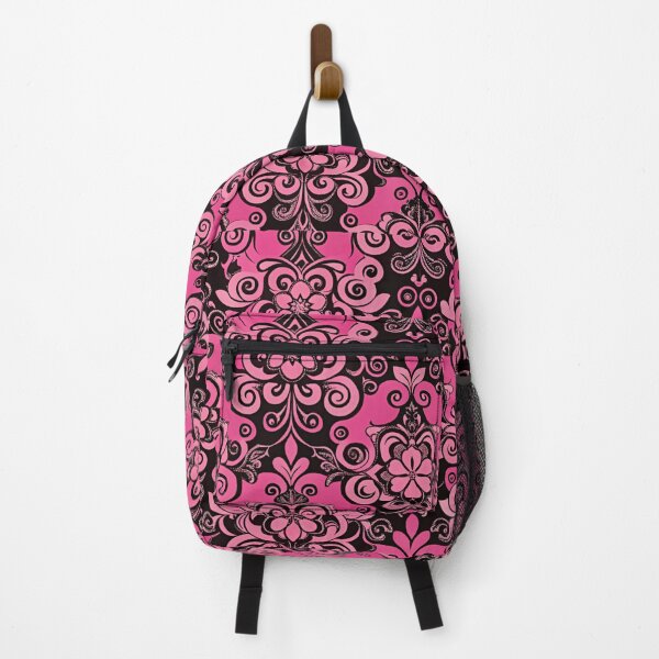 Item preview, Pink Floral Pattern – Bold Damask Ornamental Seamless Design designed and sold by Erik Visnievskij.