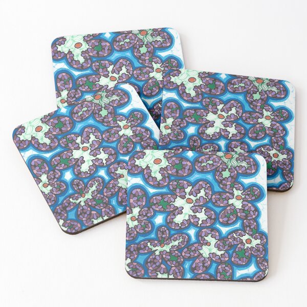 Item preview, Too Jazzy? - Hand Drawn Flower Pattern designed and sold by AJPrettyObscene.