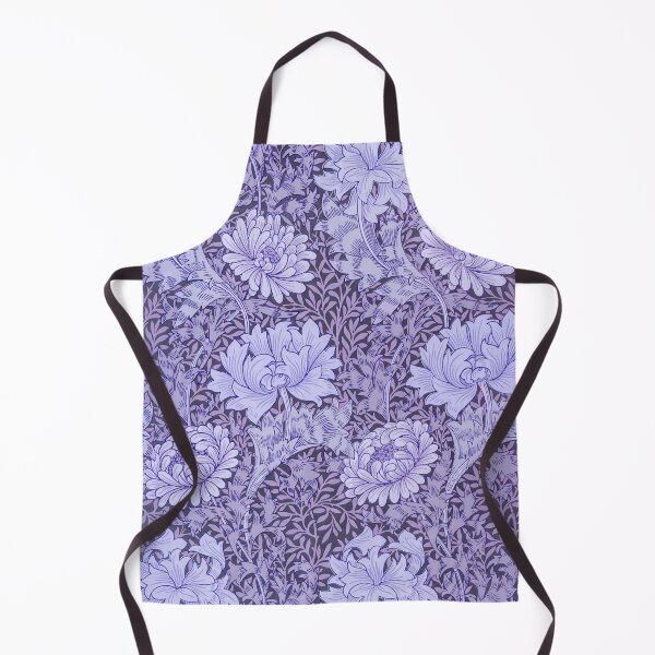 Item preview, Lavender Purple Chrysanthemum Damask William Morris designed and sold by Glimmersmith.