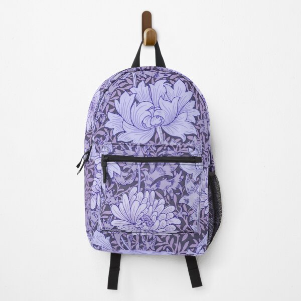 Item preview, Lavender Purple Chrysanthemum Damask William Morris designed and sold by Glimmersmith.