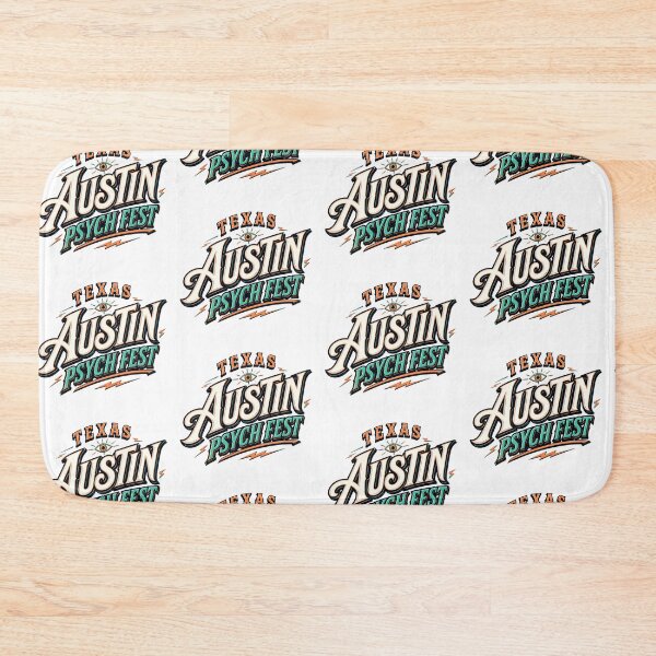 Item preview, Texas Austin Psych Fest – Music Festival Design designed and sold by Combat Skies.