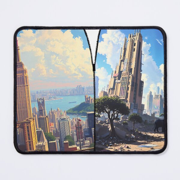 Item preview, Urban Evolution: From Skyline to Wild Ruins designed and sold by Daniela`s shop.