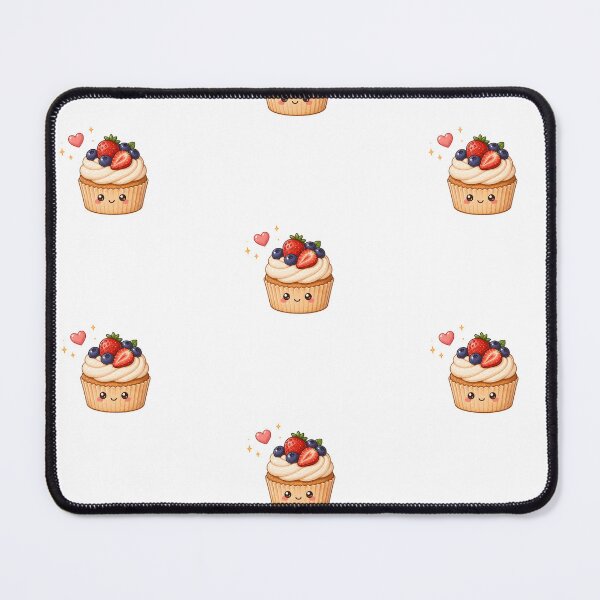 Item preview, Kawaii Berry cup cake designed and sold by Design by Sara.