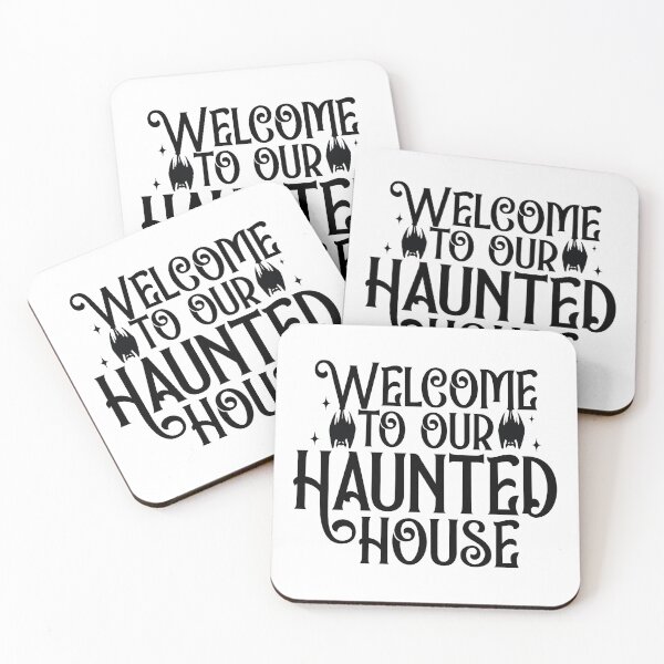 Item preview, Welcome To Our Haunted House - Spooky Festive Home Halloween Gift designed and sold by FuzionRaptor.