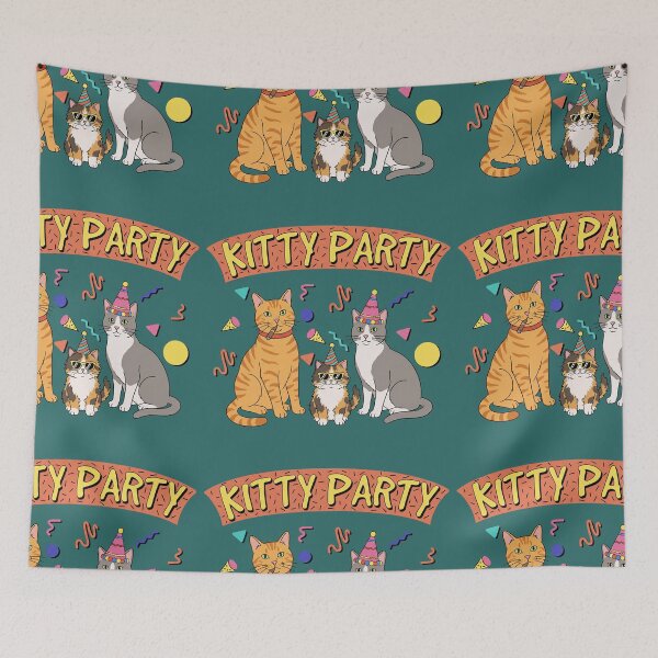 Item preview, Kitty Party 90s Style  designed and sold by Milasneeze.