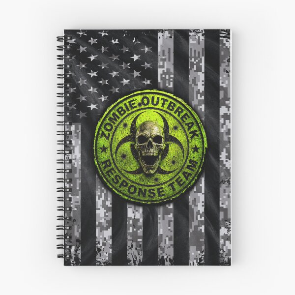 Item preview, Zombie Outbreak Response Team Skull Emblem designed and sold by artistwill.