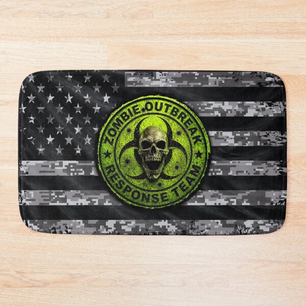 Item preview, Zombie Outbreak Response Team Skull Emblem designed and sold by artistwill.