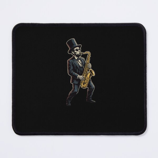 Item preview, Abe Lincoln Saxophone Player Music Humor Design designed and sold by snowry.