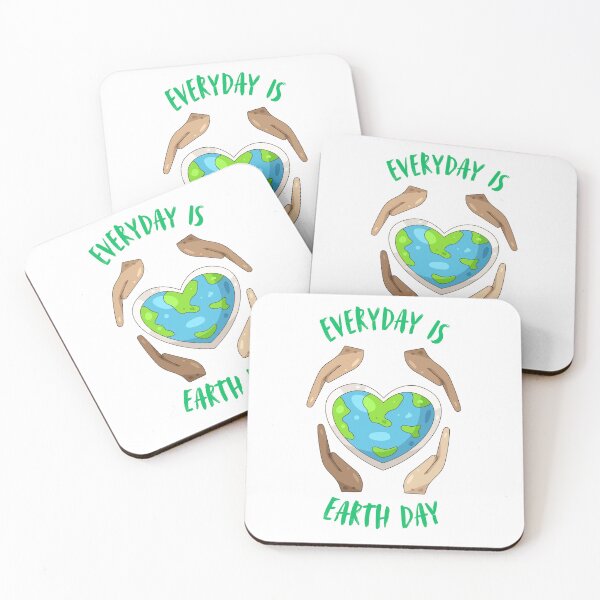 Item preview, EVERY DAY IS EARTH DAY T-SHIRT. ECO-FRIENDLY T-SHIRT designed and sold by Casualcorner55.