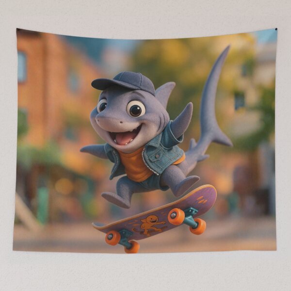 Item preview, Skater Thresher Shark designed and sold by Sillytoe.