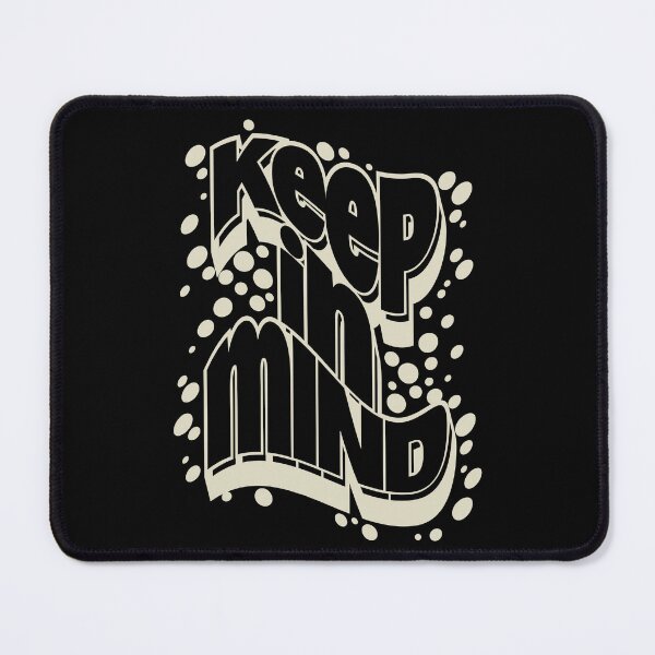 Item preview, Keep in Mind-Outline Lettering designed and sold by wickedpretty.