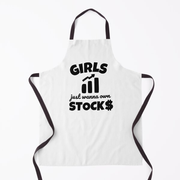 Item preview, Girls Just Wanna Own Stocks Funny Investing Quote Women designed and sold by DesignsVault.