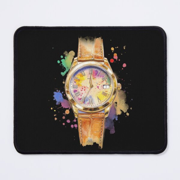Item preview, Watercolor watch designed and sold by hilltimepieces.