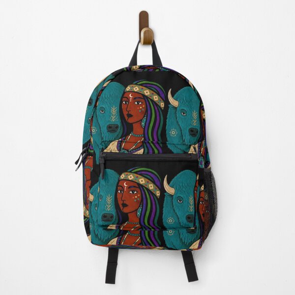 Item preview, Buffalo Woman Spirit designed and sold by ZunZunArt.