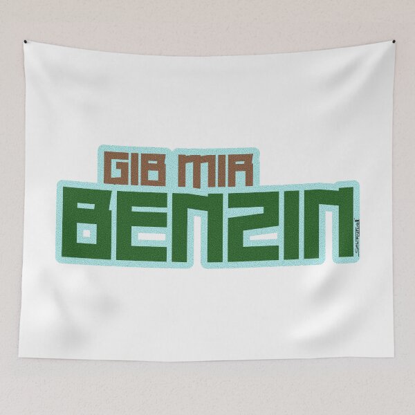 Item preview, GibMirBenzin designed and sold by StickyFuel™.
