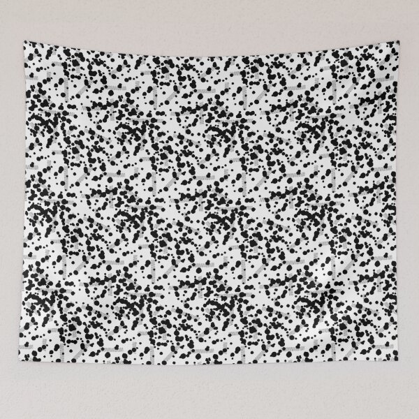 Item preview, Dashes and Dots Black pattern designed and sold by LAEC-Shop.
