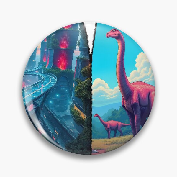 Item preview, Prehistoric Future: Zipper Gateway to Time designed and sold by Daniela`s shop.