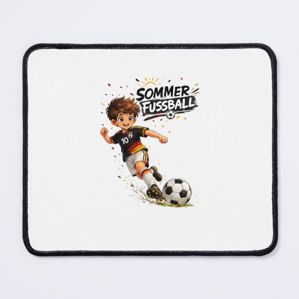Item preview, Little football hero in summer mode designed and sold by khawariweaves.