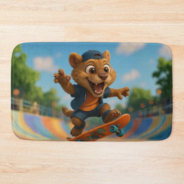 Item preview, Skater Thylacoleo designed and sold by Sillytoe.