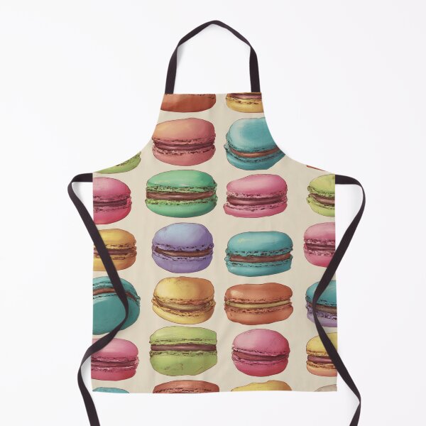 Item preview, Colorful Macaron Pattern French Dessert Lover designed and sold by NicolasGlowArt.