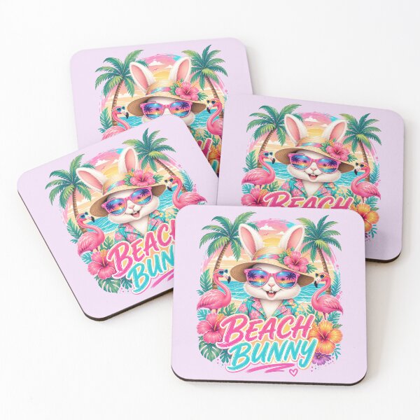 Item preview, Summer Beach Bunny 3 designed and sold by DigitalandPhoto.