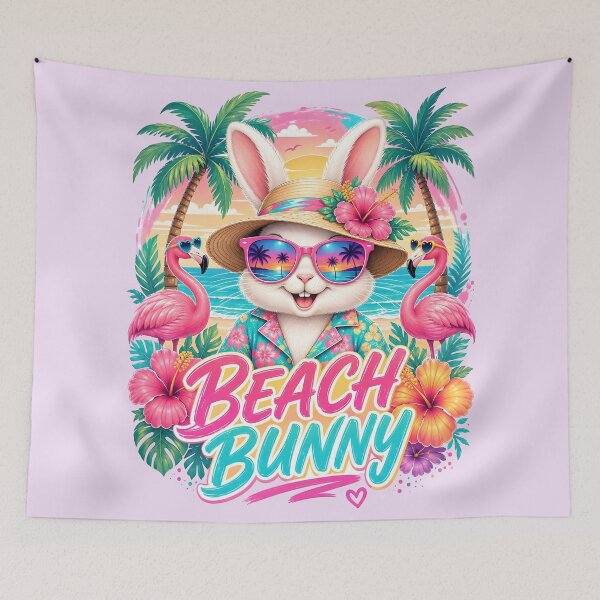 Item preview, Summer Beach Bunny 3 designed and sold by DigitalandPhoto.