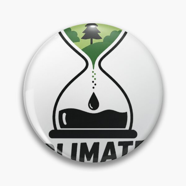 Item preview, Climate Can’t Wait – Environmental Minimal Sticker designed and sold by ZibiArt.