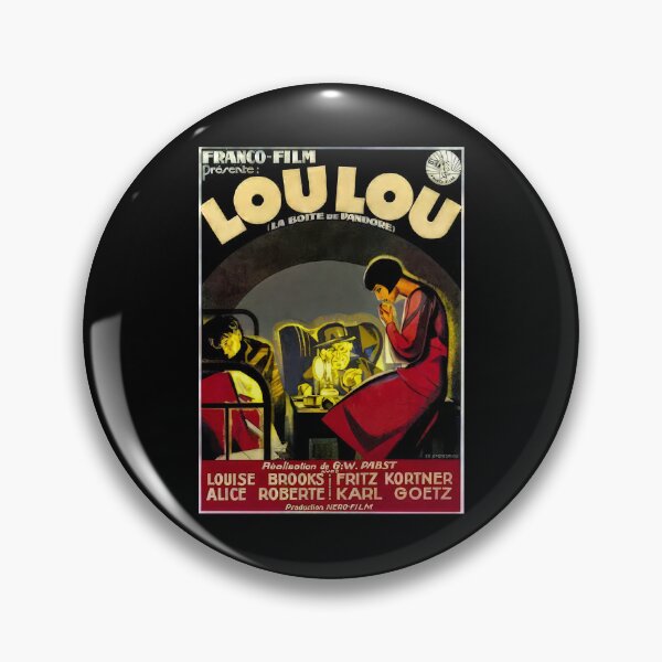 Item preview, Louise Brooks, French movie poster for LouLou designed and sold by stevepaint.