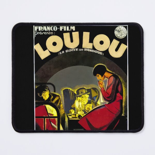 Item preview, Louise Brooks, French movie poster for LouLou designed and sold by stevepaint.