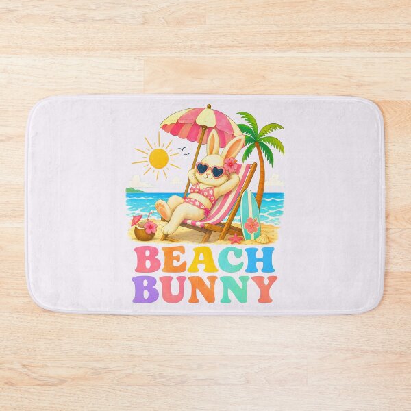 Item preview, Summer Beach Bunny 4 designed and sold by DigitalandPhoto.