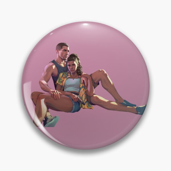 Item preview, GTA 6 Jason and Lucia Motel designed and sold by CortsideGoods.