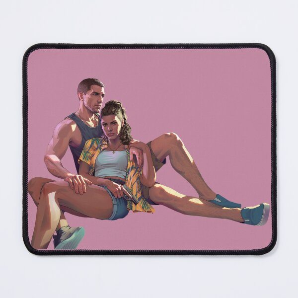 Item preview, GTA 6 Jason and Lucia Motel designed and sold by CortsideGoods.