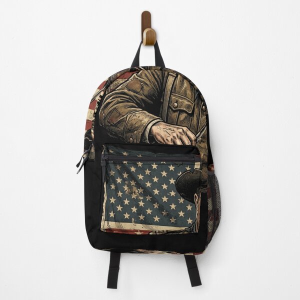 Item preview, Theodore Roosevelt Fiddler US Flag Patriot designed and sold by snowry.