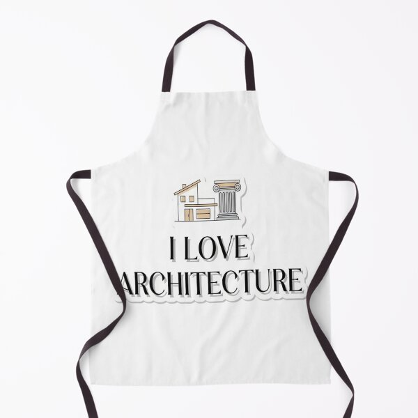 Item preview, I Love Architecture Minimal Typography Sticker designed and sold by Modefissi.