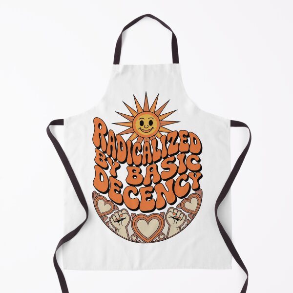 Item preview, Radicalized By Basic Decency Retro Groovy Aesthetic designed and sold by techdave.