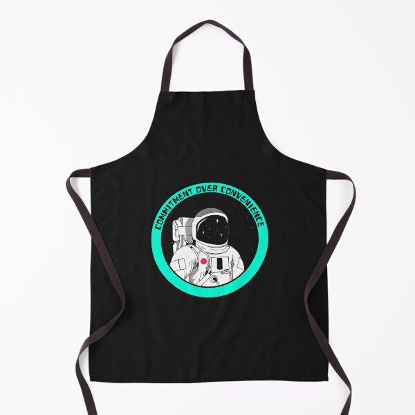 Item preview, Commitment Over Convenience — Astronaut Mindset designed and sold by SQUEEZIN.