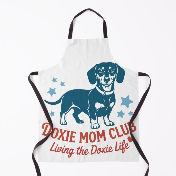Item preview, Doxie Mom Club Shirt Living the Doxie Life Dachshund Mother’s Day Gift for Nurse and Weenie Dog Lovers designed and sold by TheLongDogStore.