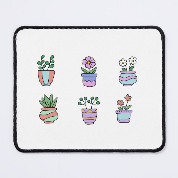 Item preview, Flower Pot Sticker Pack designed and sold by jugglingelephant.