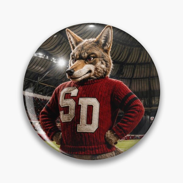 Item preview, Coyote Power Pose designed and sold by VintageVarsity5.