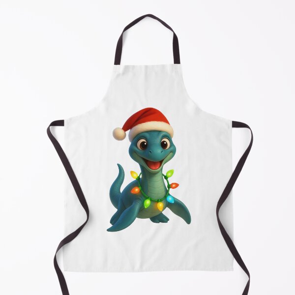 Item preview, Christmas Plesiosaur designed and sold by Sillytoe.