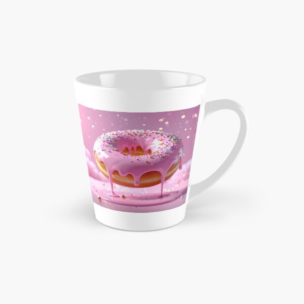 Item preview, Glossy Pink Donut Dessert Art designed and sold by BetweenForms.