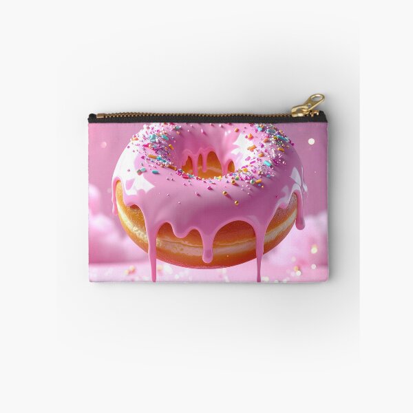 Item preview, Glossy Pink Donut Dessert Art designed and sold by BetweenForms.