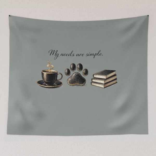 Item preview, My Needs Are Simple Create Your Dream Reading Nook Funny Gifts t Shirt designed and sold by MalwasBasket.