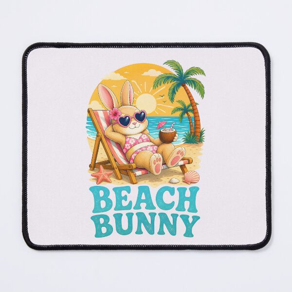 Item preview, Summer Beach Bunny 5 designed and sold by DigitalandPhoto.