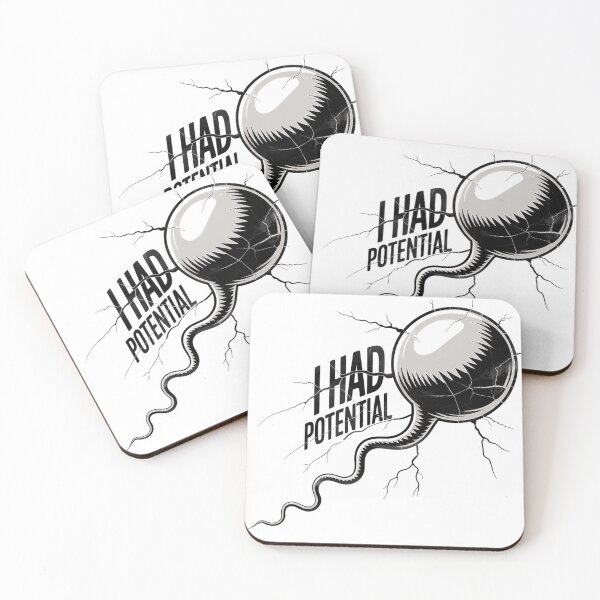 Item preview, Minimalist Linocut Sperm Cell Art Print designed and sold by Bloomkept.