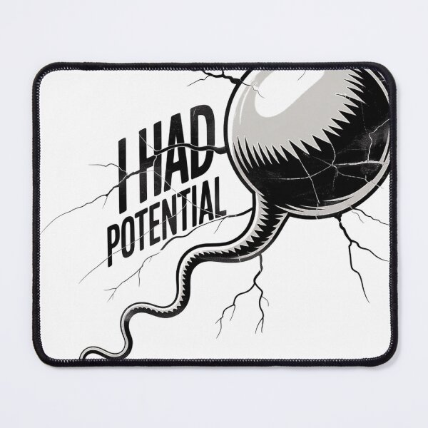 Item preview, Minimalist Linocut Sperm Cell Art Print designed and sold by Bloomkept.