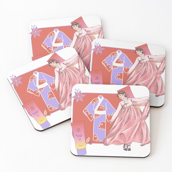 Item preview, Flowing Pink Hanbok & Glow BB Cream designed and sold by Kanniax.