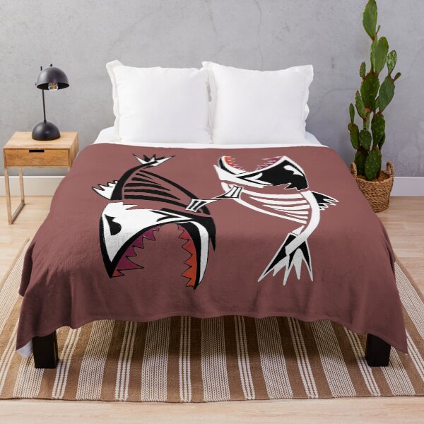 Item preview, Tribal fish designed and sold by Glenbobagins.