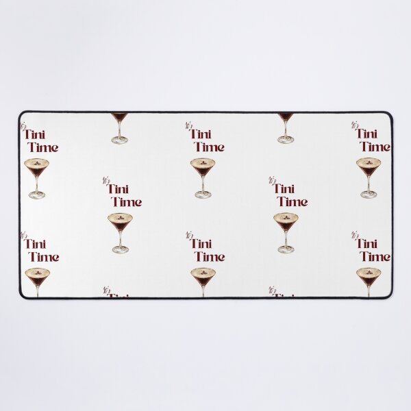 Item preview, Trendy It's Tini Time Espresso Martini designed and sold by Little Ink Co..
